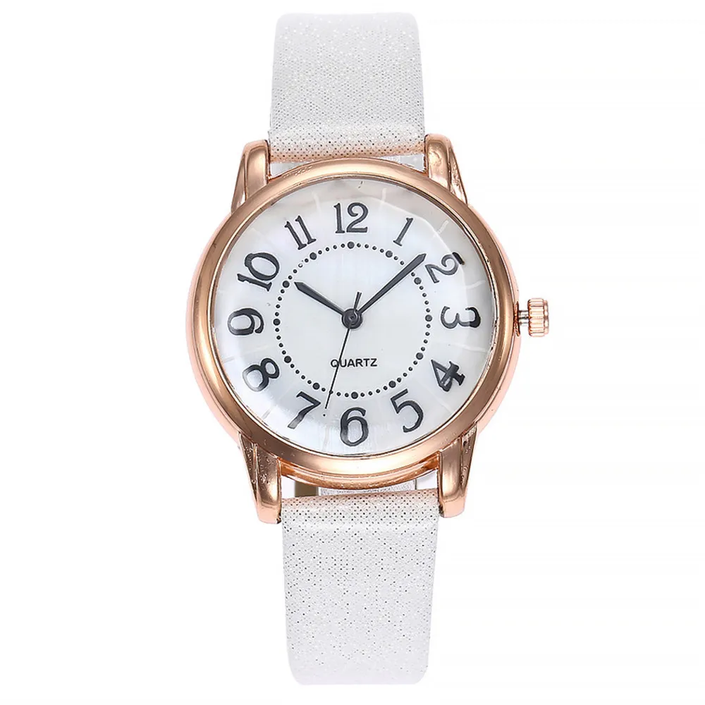 Vansvar Women Wristwatches Casual Quartz Leather Band Newv Strap Analog watch ladies clock women 2021 woman watches | Наручные часы