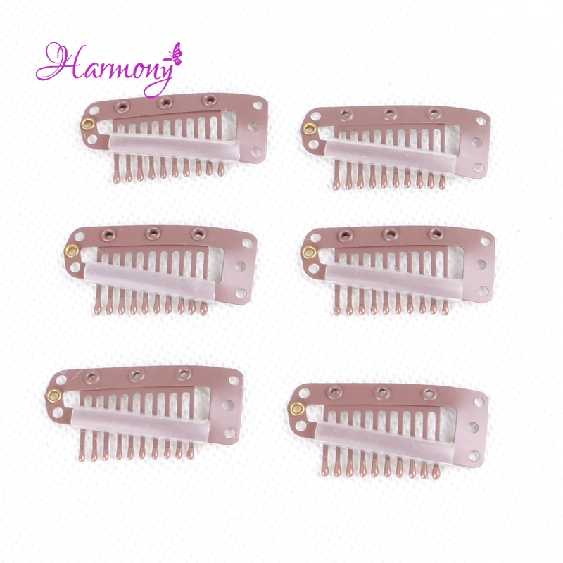 500 шт. металлические зажимы для наращивания волос с 10 зубцами 3 8 см|hair extension