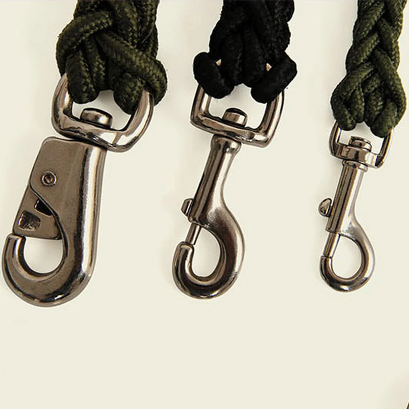 Поводки для питомцев в оплетке нейлоновый поводок собак среднего размера