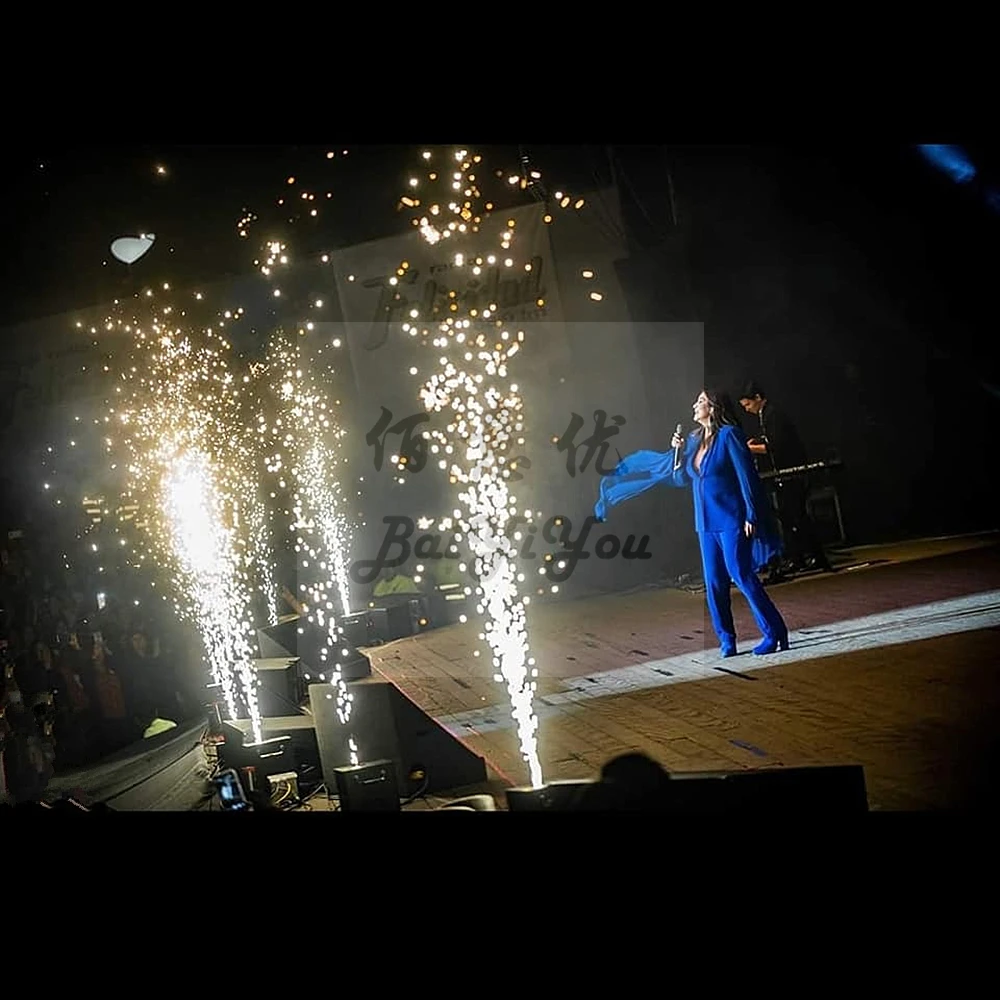 10 пакетов Ti порошок 200 г/пакет титановый металлический порошок для холодной искры фонтанный фейерверк сверкающие машины расходные материалы порошок msds