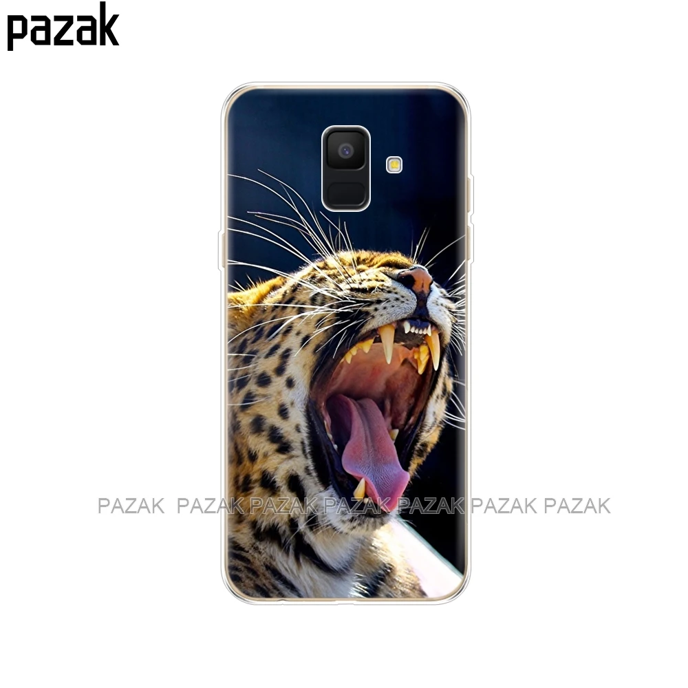 34388 Силиконовый чехол для телефона samsung Galaxy A6 Dual SIM SM A600 A600F, мягкая задняя крышка из ТПУ для samsung A6 Plus A605 A605F pop - Цвет: 34388
