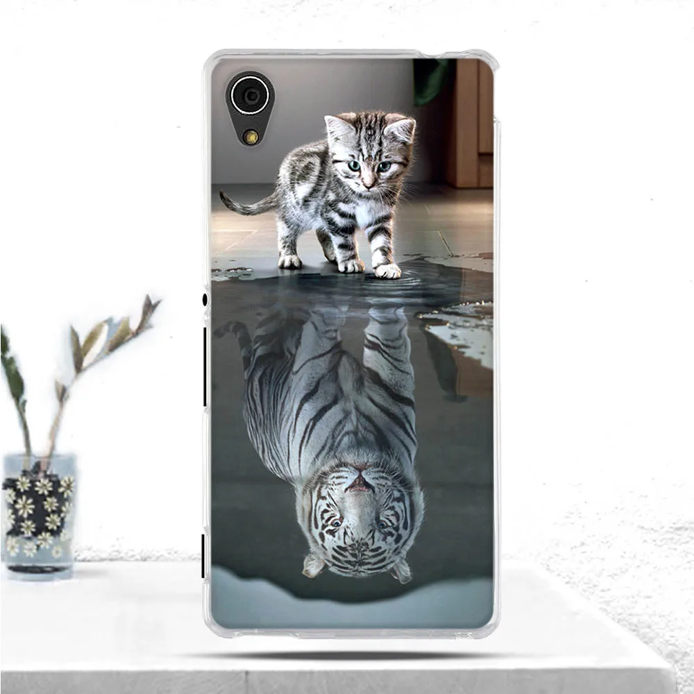 Чехол для телефона Sony Xperia M4 Aqua E2303 E2333 мягкий силиконовый чехол из ТПУ E2353 Защитные