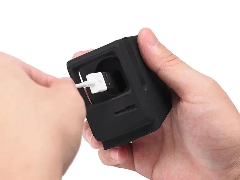 Держатель URVOI для apple watch series 5 4 3 2 1 Подставка для часов, подставка для ночных часов, ремонтная Подставка для ПК, домашняя зарядная док-станция для Macintosh design