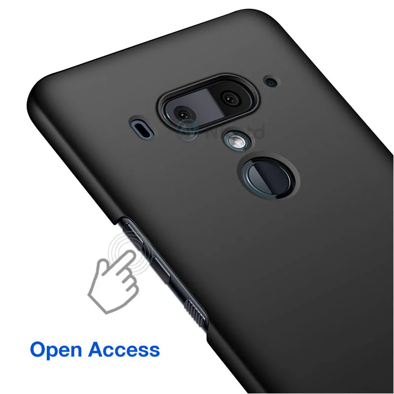 Роскошный пластиковый матовый чехол для телефона HTC U12 + 6 0 дюйма супер тонкий