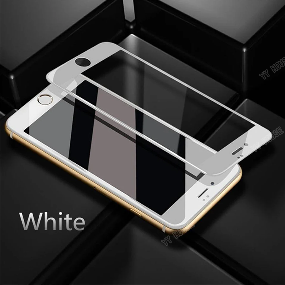 Закаленное стекло 5D для iPhone6 7 8 6 s защитная пленка экрана полное покрытие iPhone 6S Plus