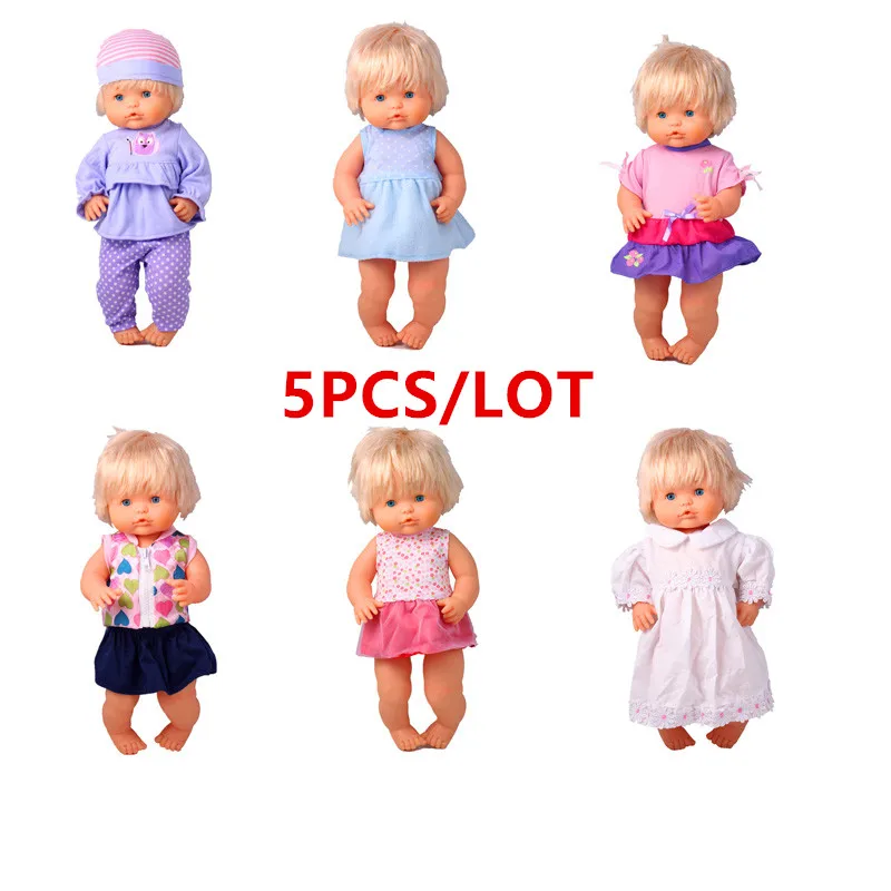 41 см Nenuco Кукла Одежда Nenuco Ropa y su Hermanita 5 шт./лот и 3 шт./лот DIY платье для 16 дюймов My Little Nenuco кукла