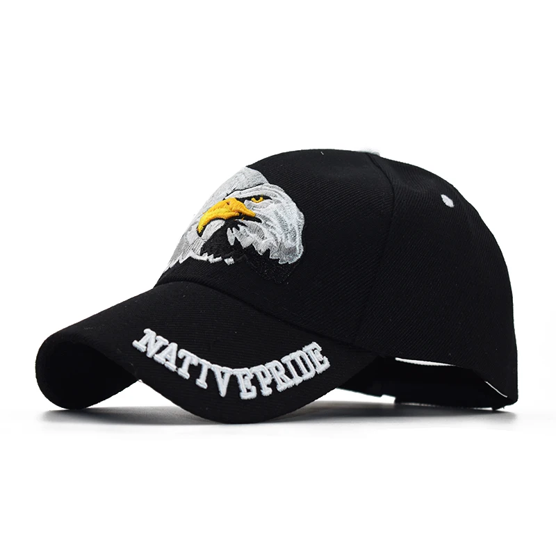 LADUNDI Новая мужская бейсбольная кепка с вышитым американским флагом Snapback шляпа