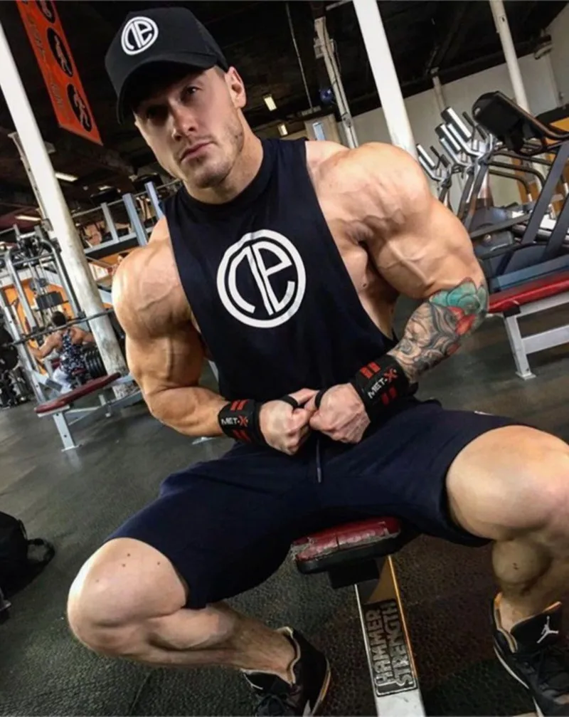 Sports vest wicking breathable fitness sleeveless training | Спорт и развлечения