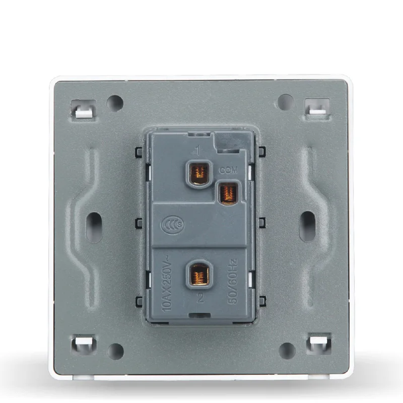 

Home - Installed Wall Switch Socket 86 - Type Concealed Black Steel Frame To Open A Double - Control Switch, PC 220V 10A