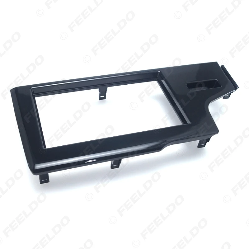 FEELDO Car 2Din стерео радио приборная панель фасции рамка для HONDA Fit Jazz (RHD) 2013 + DVD/CD