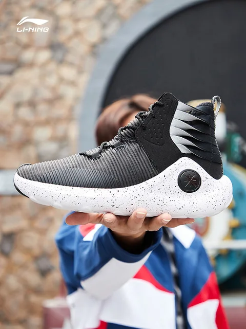 Li-Ning/Мужская обувь ESSENCE INFINITE Wade Culture; дышащая Удобная подкладка; износостойкая спортивная обувь; AGWP007 SJFM19
