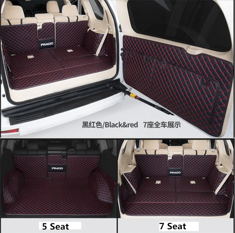 Коврики для багажника TOYOTA LAND CRUISER PRADO 150 2010 2019 коврики груза покрытые всеми