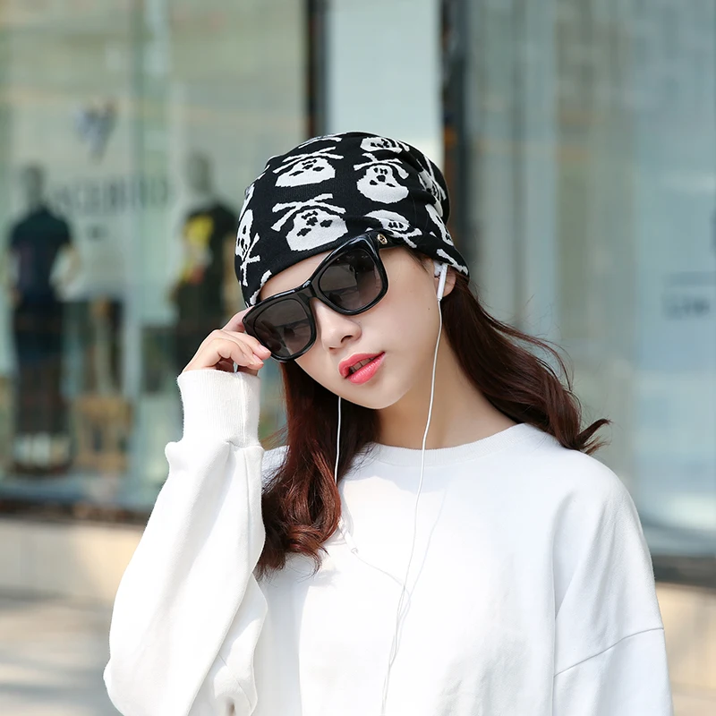 Зимние женские Лыжные шапки Touca Gorro теплые мягкие вязаные с 3 способами
