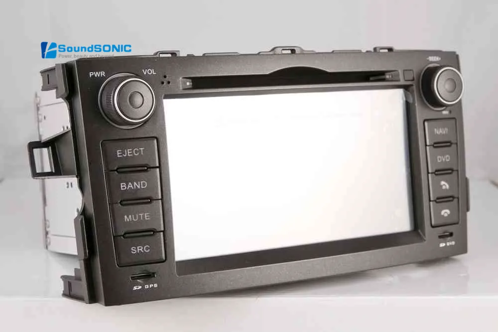 Android 4.4.4 для Toyota Auris Сенсорный экран стерео Радио DVD GPS навигации сидел Navi СМИ