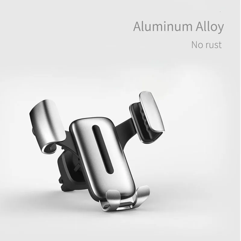OUSU Auto Clamping Car Phone Holder 4&quot-6 &quot telefon tutucu Stand Support Telephone For samsung iphone holder | Мобильные