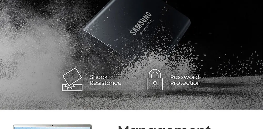 Samsung T5 Ssd Hdd 1 ТБ 2 ТБ портативный Топ внешний Hd накопитель Usb 3,1 для настольного ноутбука ПК Внешний жесткий диск