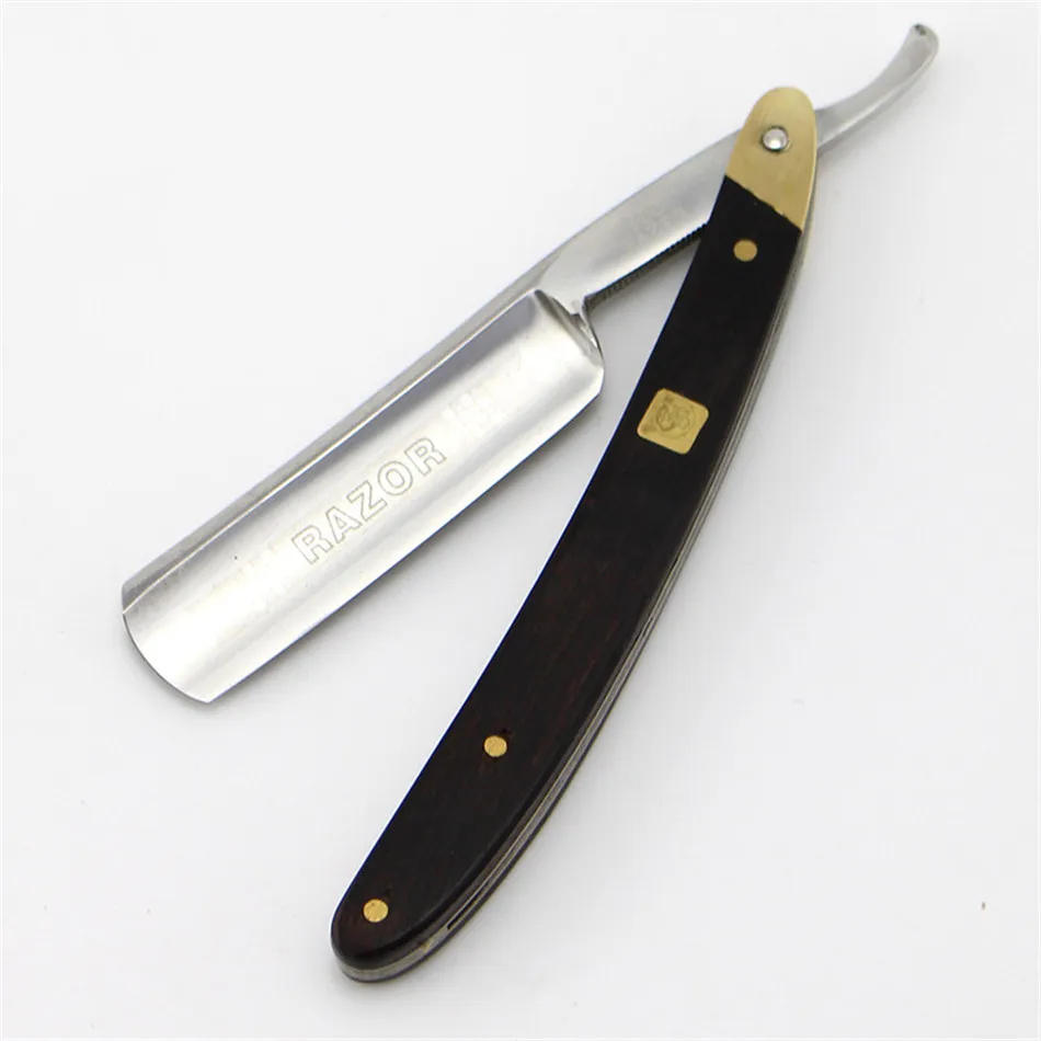 Япония VG10 сталь классическая прямая Бритва Парикмахерская для мужчин складной