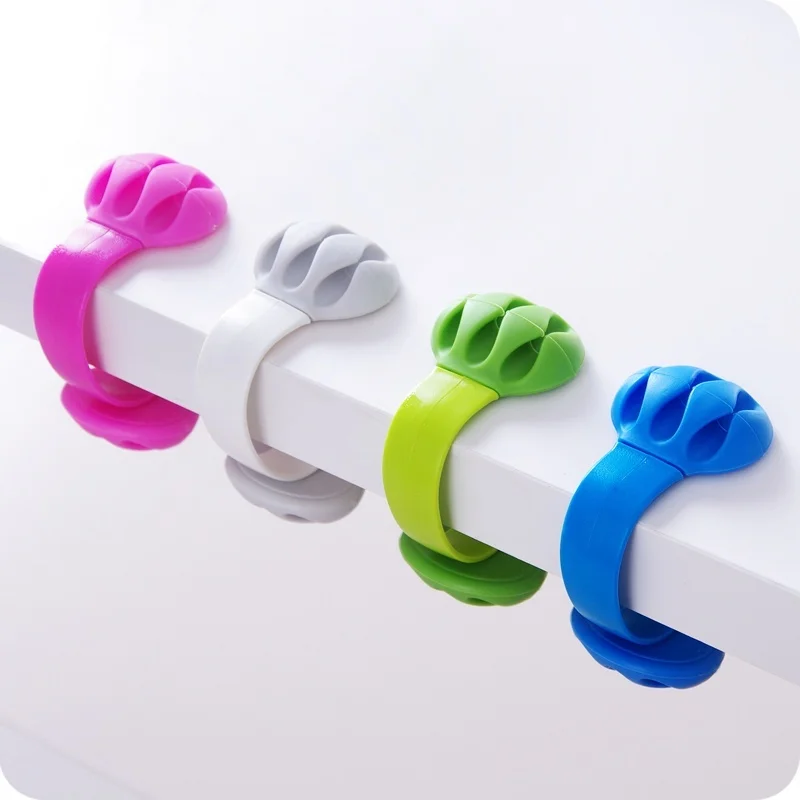 Кабельный Организатор Рабочего Plug Hub Шнур Намотки Устройство Управления Кабель |