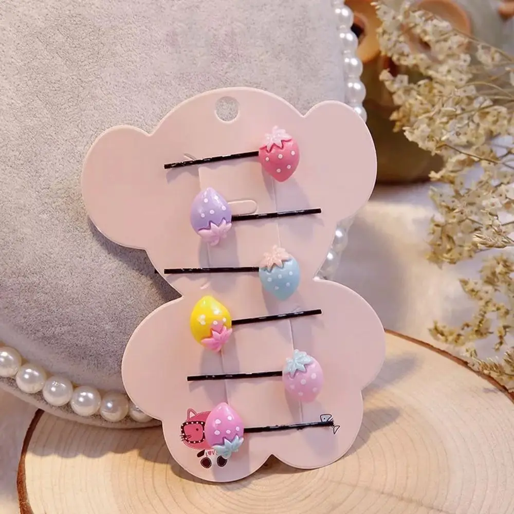 6PCS/SET Sweet Children Hairpin Hair Accessories Korean Cute BB Clips Crown Clip Baby Girl 2020 2021 | Красота и здоровье