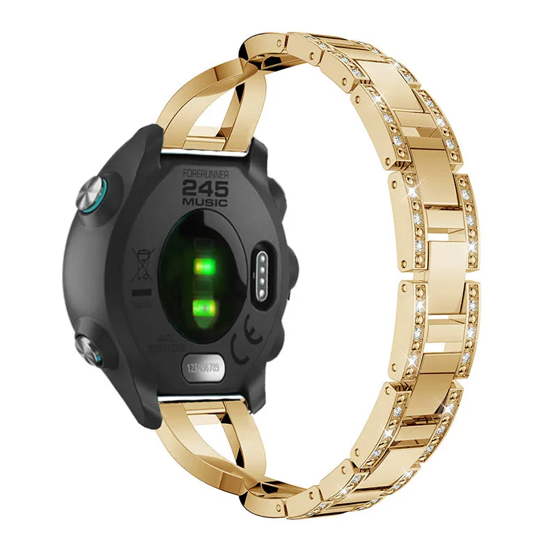 Металлический ремешок для часов Garmin forerunner 20 мм Samsung Galaxy Watch Active/Gear S2/gear спортивный