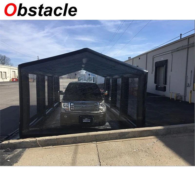 25x15x10ft надувной автомобиль укрытие капсулы витрина прозрачный тент