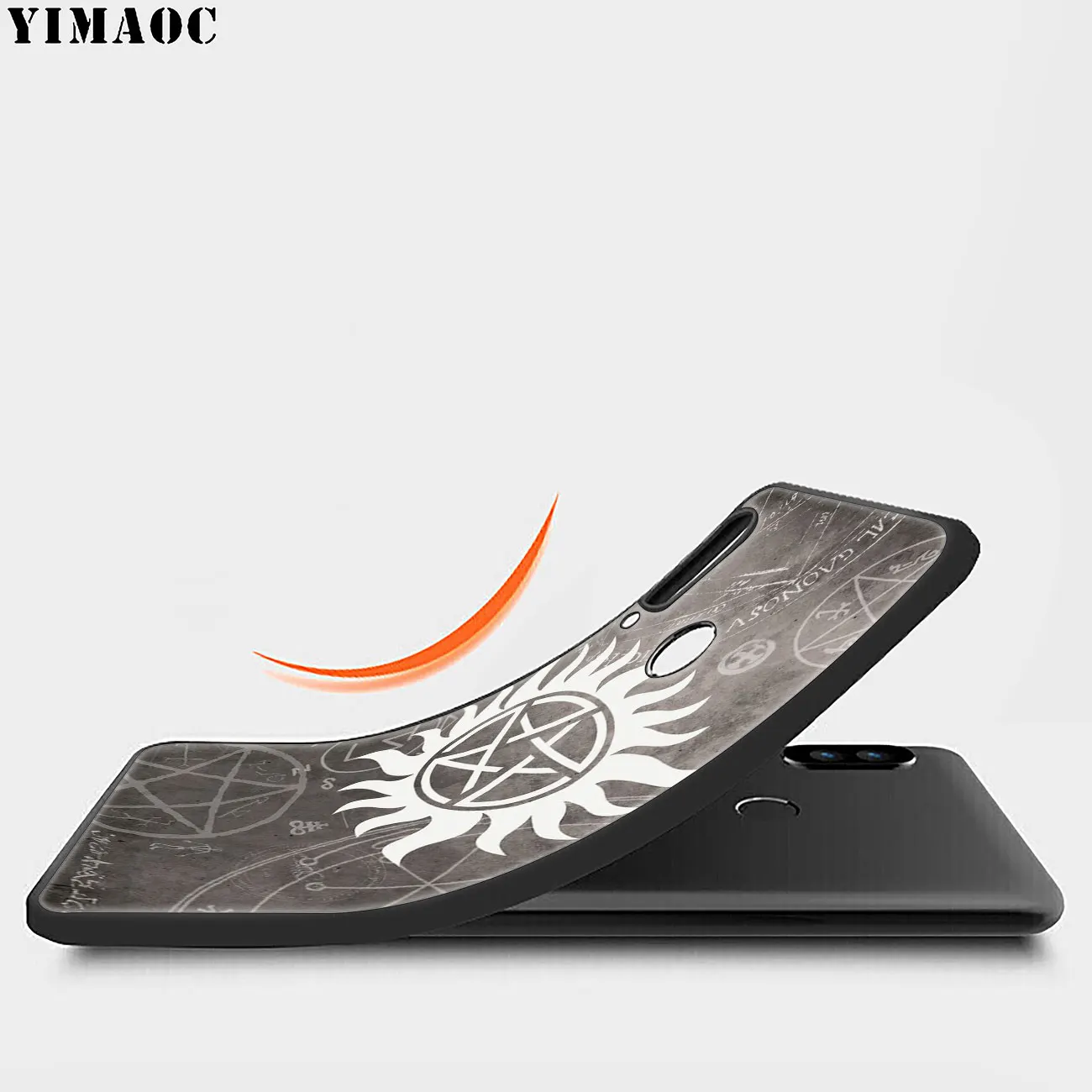 YIMAOC супернатуральный ТВ Логотип Мягкий силиконовый чехол для Huawei P20 Pro P10 P9 P8 Lite Mini