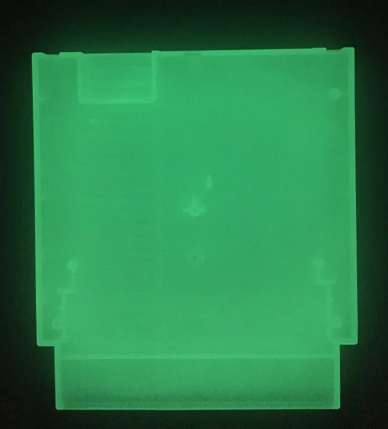 Пластиковый картридж для консоли NES 72 контакта светящийся в темноте | Электроника