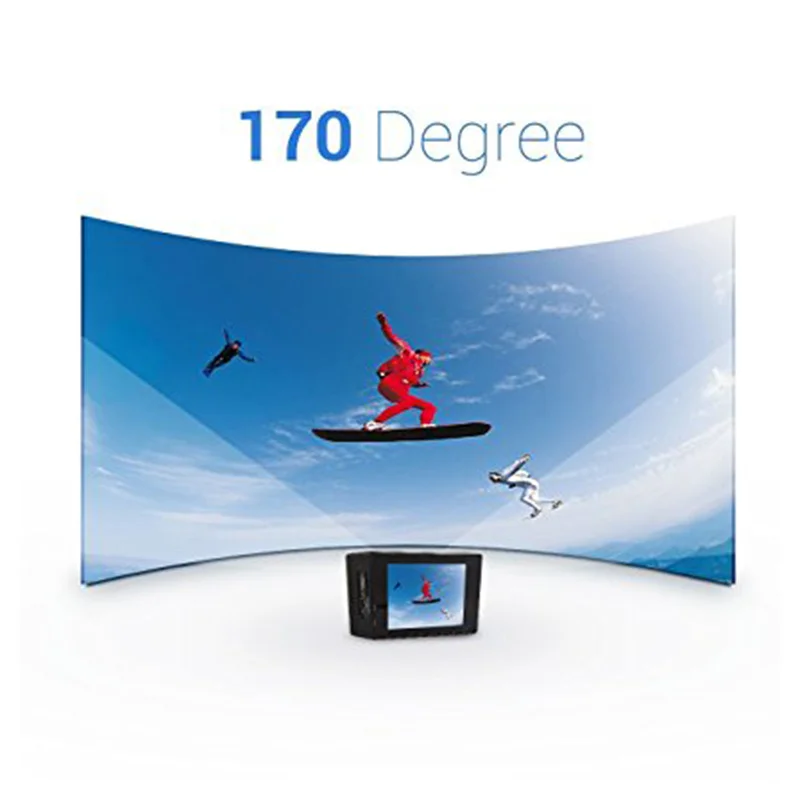 Водонепроницаемая Спортивная камера pro 1080P 60fps Ultra HD 4 K Экшн wifi видеокамеры 16MP 170 go