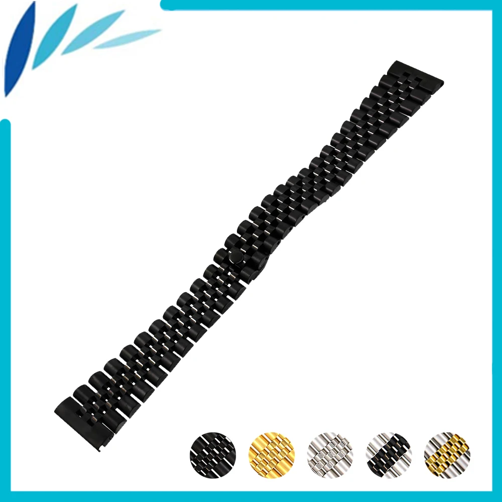 Stainless Steel Watch Band 18mm 20mm 22mm Universal Watchband Quick Release Strap Wrist Men Women Loop Belt Bracelet Silver