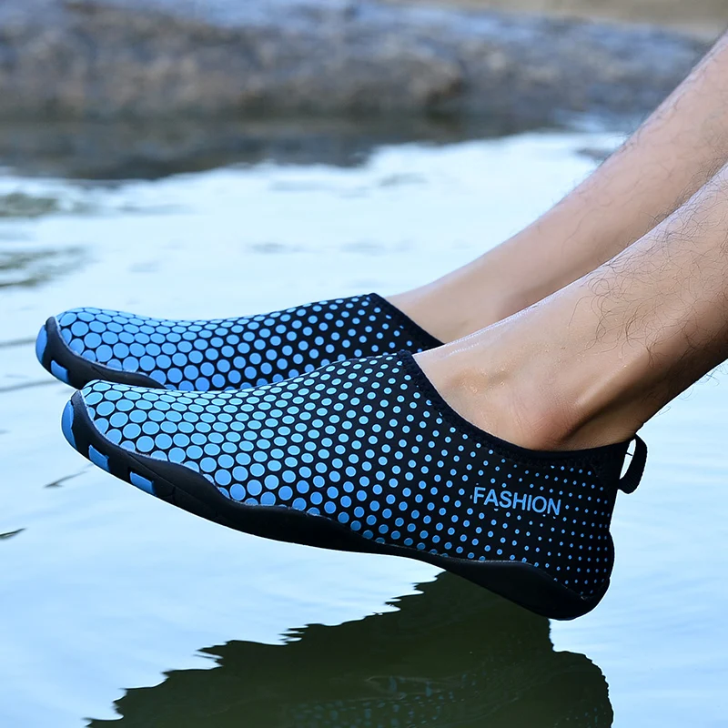 Мужская пляжная обувь женская уличная для плавания верховой езды Aqua