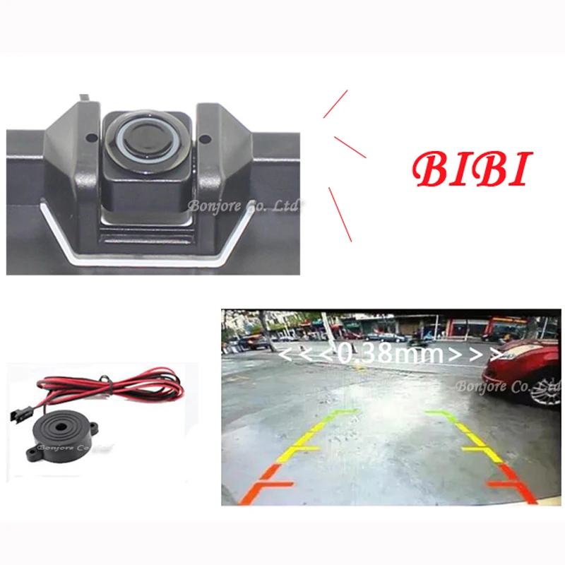 3в1 Видимый датчик парковки автомобиля радар система CCD Автомобильная камера