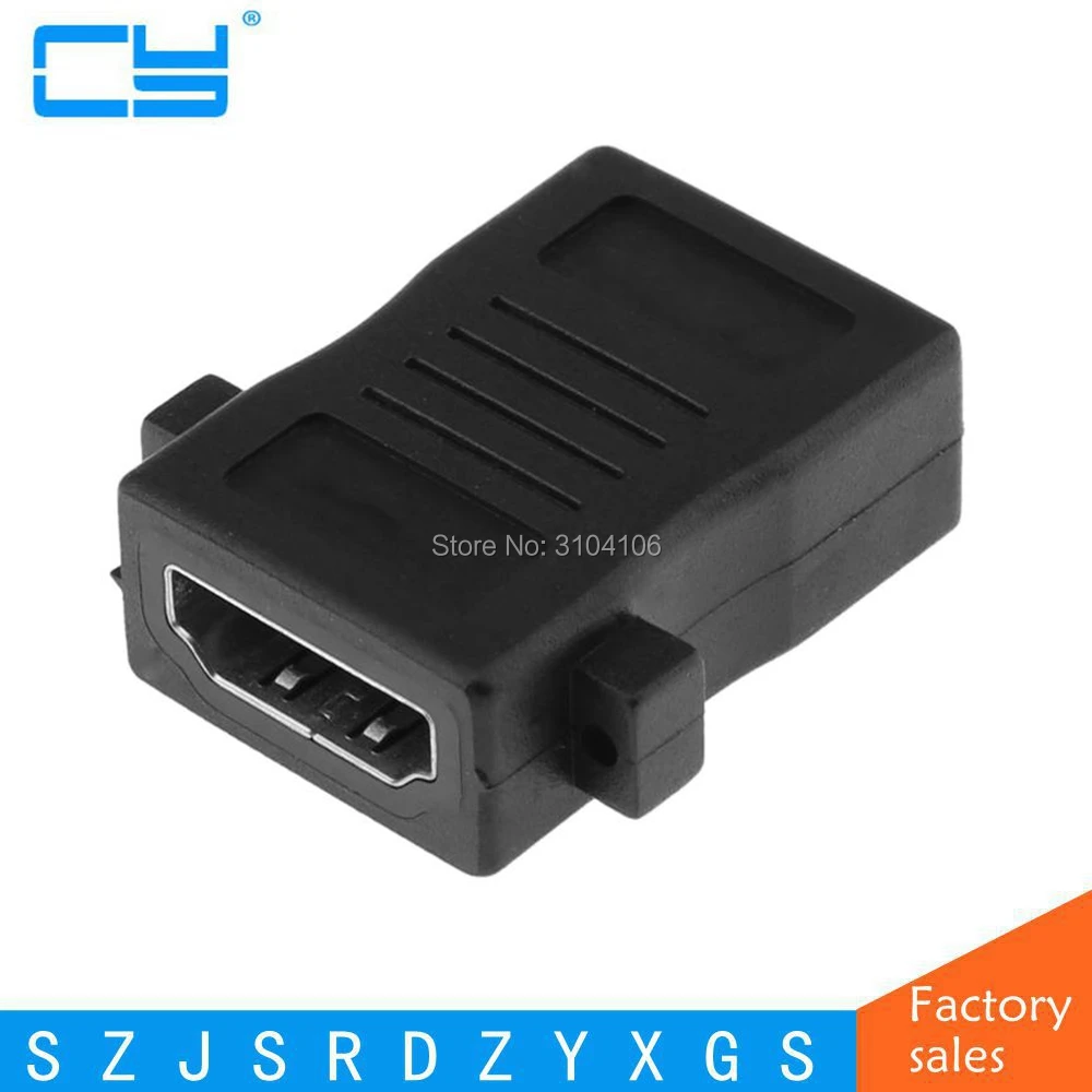 1 шт. совместимому с HDMI 2 0 адаптер Мама мама панель наушниками изготовлена из 180