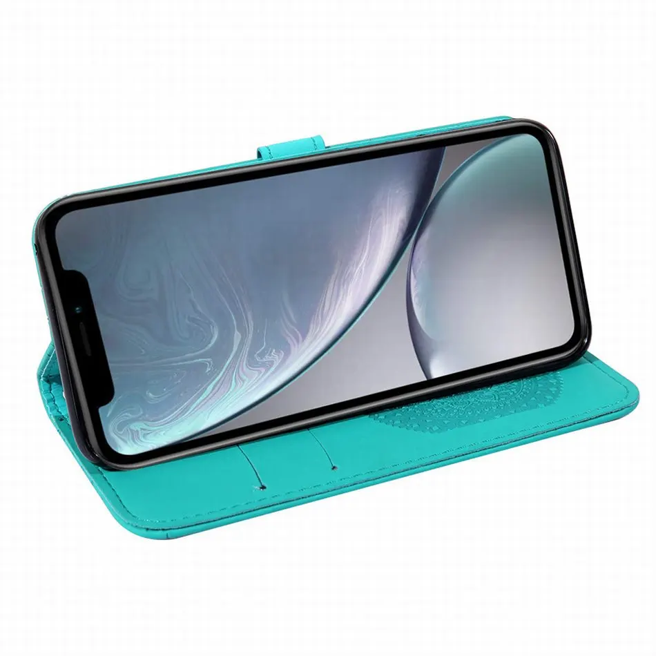 Высококачественный флип-чехол для телефона apple iPhone Xr XS X 11 Pro Max 6S 7 8 Plus, слот для карт, чехол, однотонный кошелек E22F