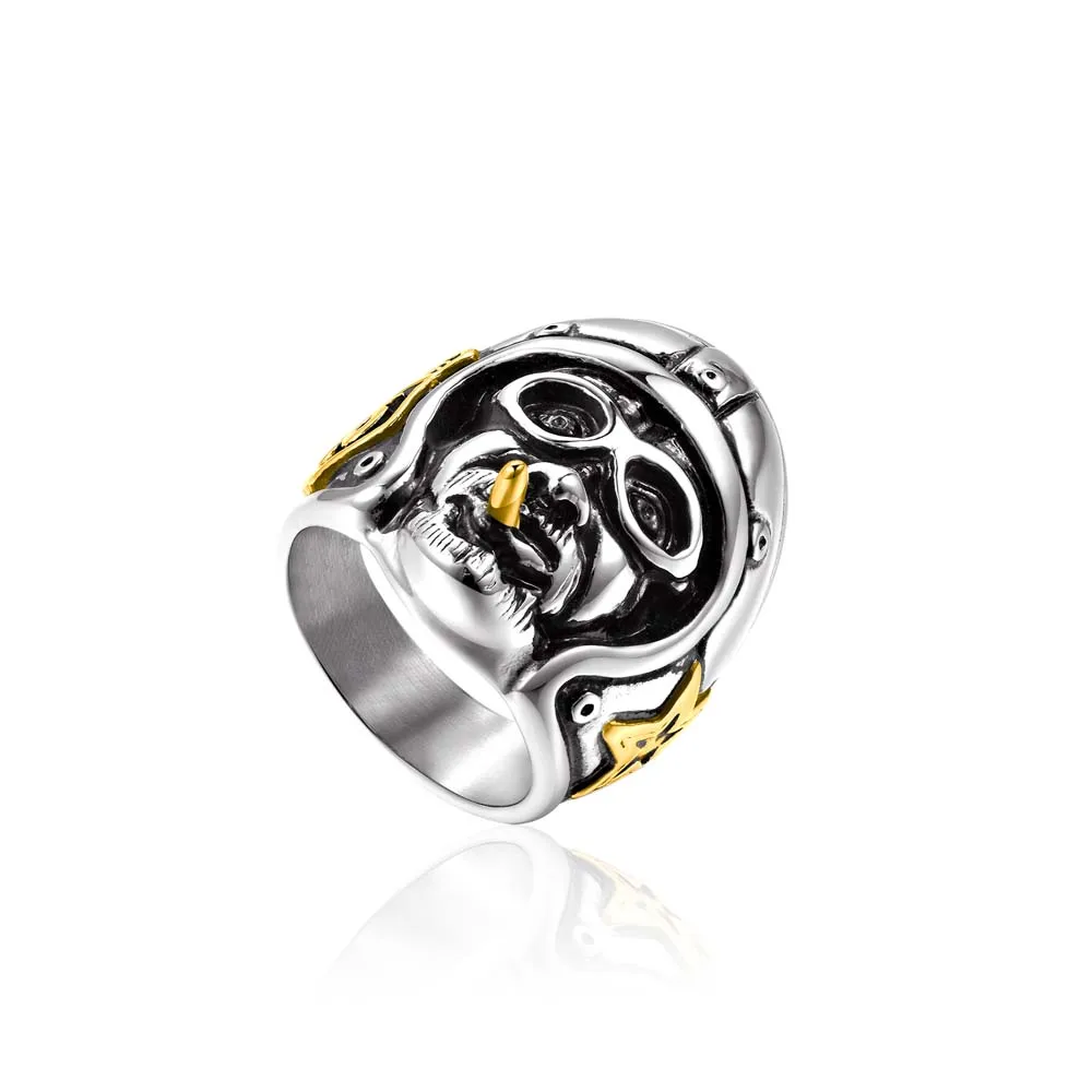 Кольцо мужское из титановой стали 316L 8-12 дюймов