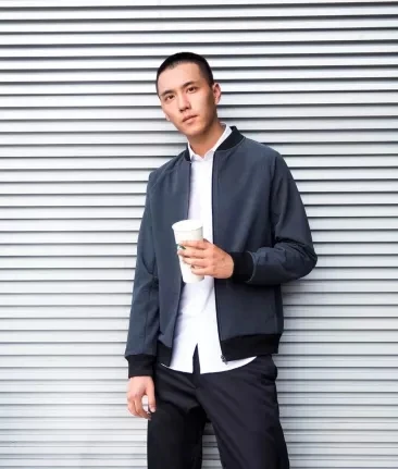 Оригинальная деловая спортивная куртка youpin mijia qihao мужская с Бейсбольным