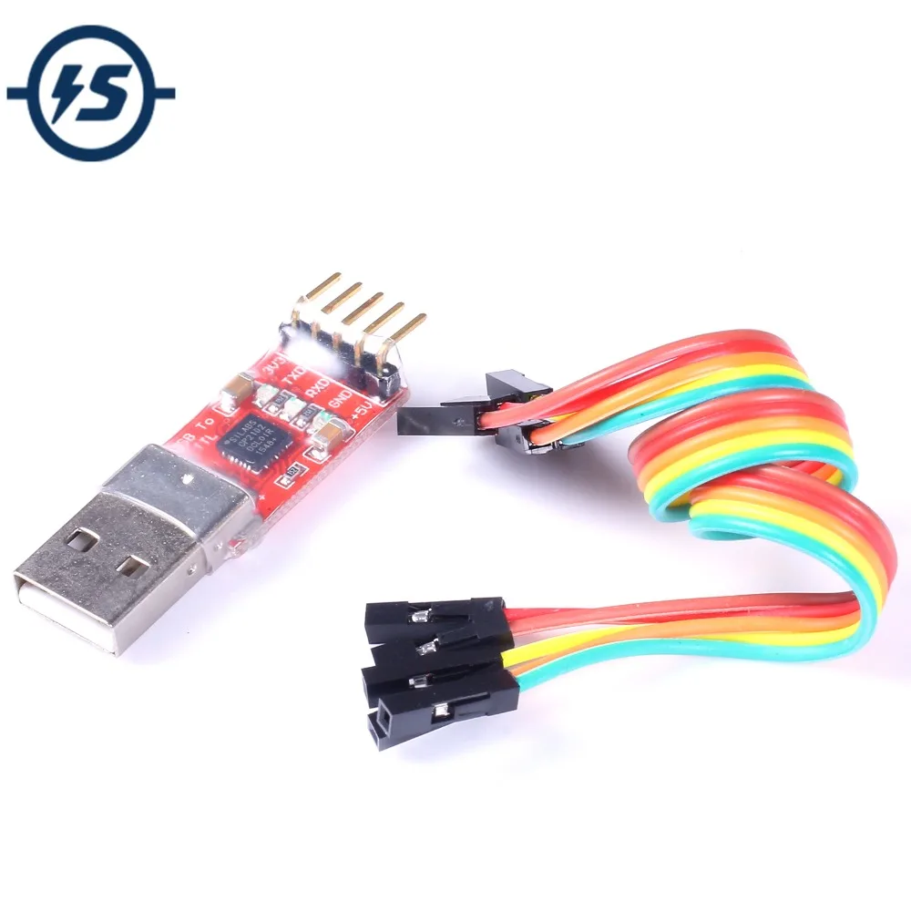 Кабель для скачивания CP2102 USB в TTL Serial UART STC PL2303 5 PIN|Интегральные схемы| |
