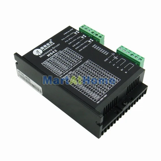 Комплект с ЧПУ 3 оси Leadshine шаговый Драйвер M542 и двигатель 57HS22 350 Вт 24 в источник