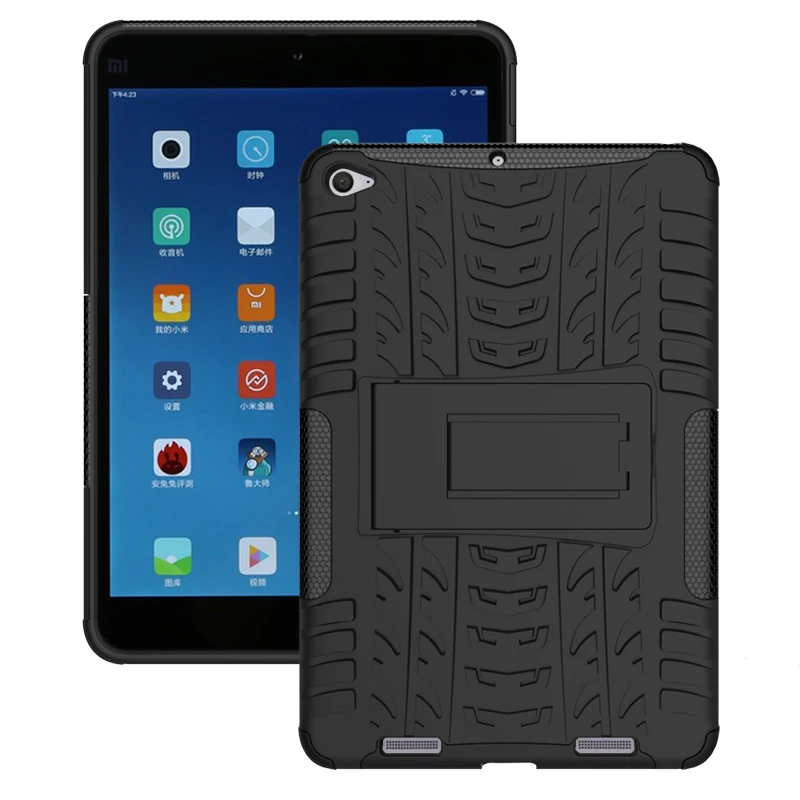 

Для Xiaomi Mipad 2 Mipad 3 Mi Pad 2 3 7,9 "планшет ударопрочный противоударный чехол Гибридный ТПУ + PC подставка Кронштейн чехол