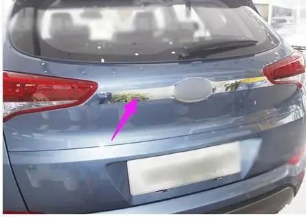 Для Hyundai Tucson 2015 2016 2017 автомобильный аксессуар ABS Задняя Крышка багажника |