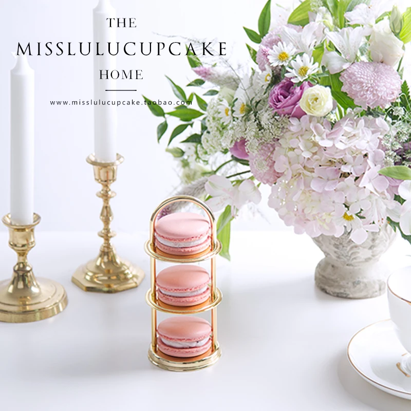 Стойка для торта макароны шоколадный послеобеденный чай десертная тарелка