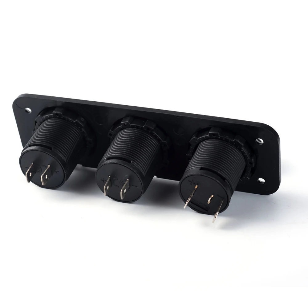 DC 12 V-24 V 4 USB порт разветвитель гнездо автомобиля/лодки/телефона зарядное