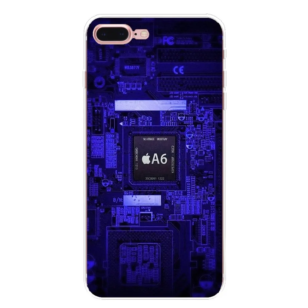 Silicone Phone Shell Cover funny motherboard For Xiaomi Redmi 4 3 3S Pro Mi3 Mi4 Mi4i Mi4C Mi5 Mi5S Mi Max Note 2 |