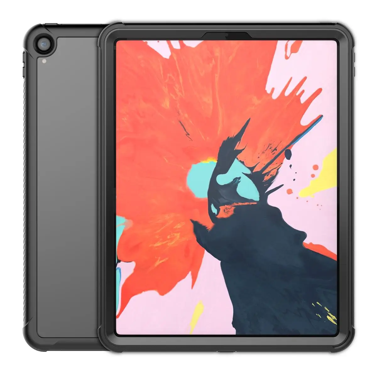 Черный Для iPad Pro 12,9 дюйма чехол для планшета защита на 360 градусов пылезащитный противоударный чехол с защитой от царапин для iPad Pro 12," Fundas - Цвет: Черный