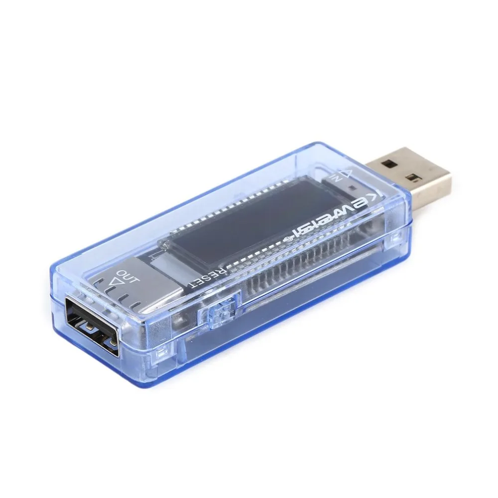 USB тестер напряжения вольтметр измеритель тока зарядное устройство емкости