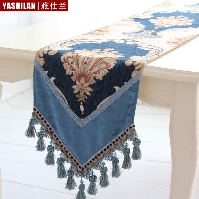

Sapphire European neo-classical style upscale rustic table runner table cloth table runner fabric table mats
