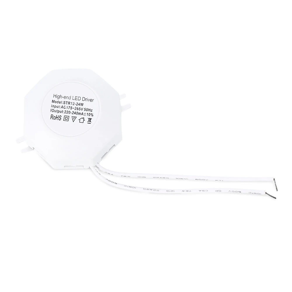 220V светодиодный модуль источника 24 Вт SMD5730 простой Установка энергосберегающий