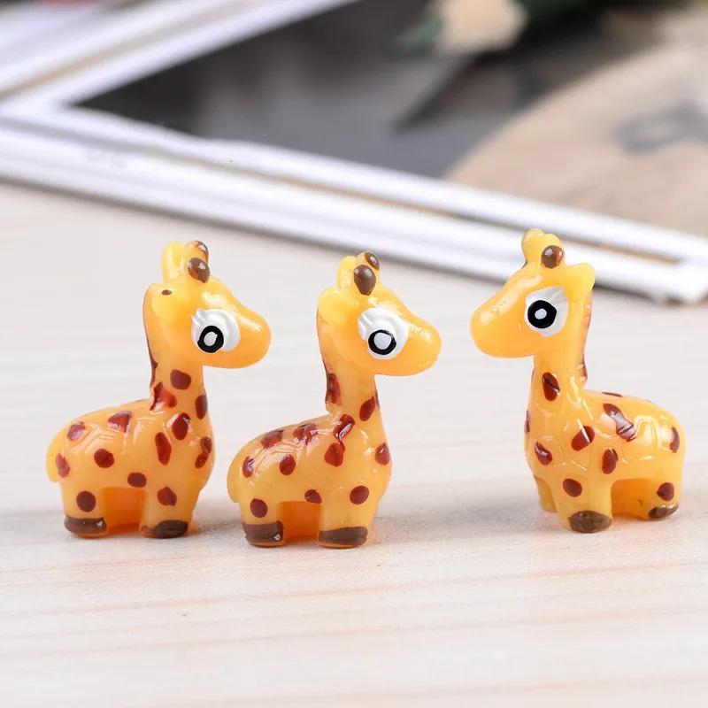 1 шт. моделирование животных мини Сика олень Аниме Фигурка мультяшная кукла