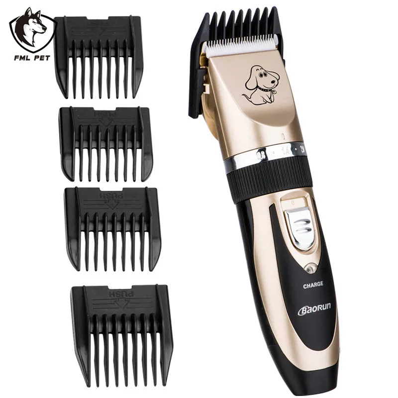 FML домашнее животное Clipper электрические машинки для стрижки собак профессии эффективного кошка Машинки для стрижки собак для малых и больших собак Pet очистки Уход за лошадьми