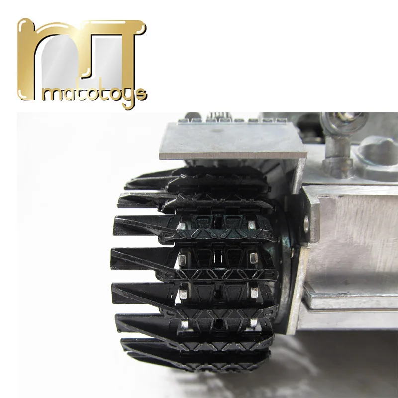 Зимние металлические гусеницы Mato для Heng Long 3848/49/68 1 1/16 1:16 RC Panzer III IIIH Stug tank|metal