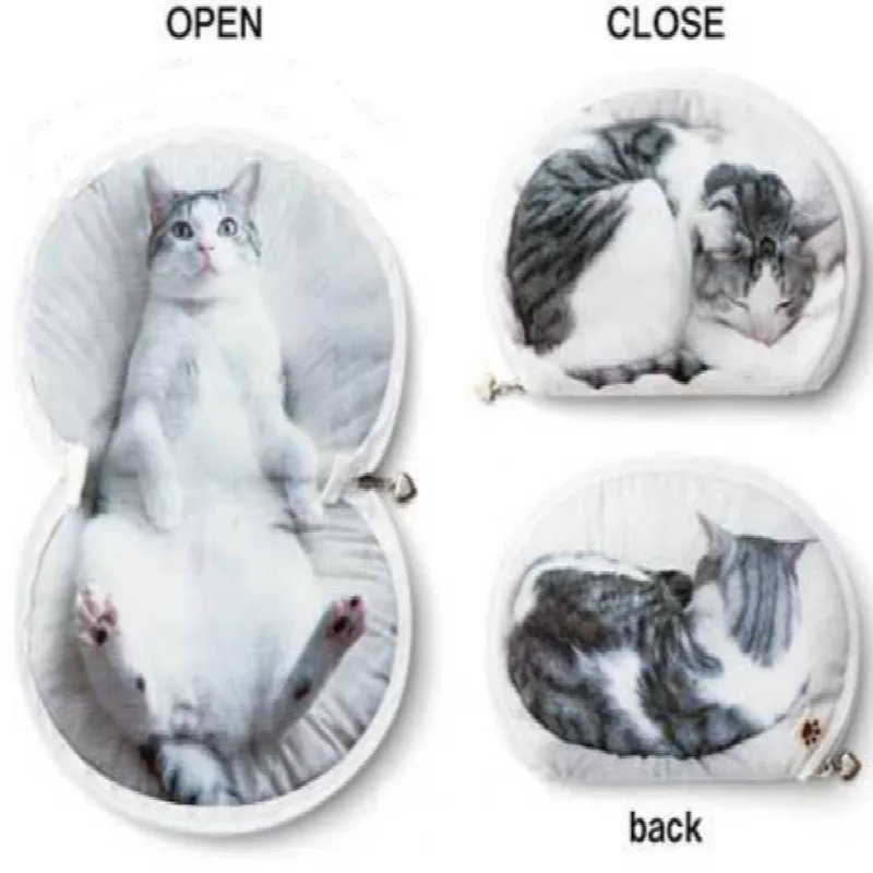 Cat дизайнер дорожная косметичка Для женщин модные косметички японский нарядная